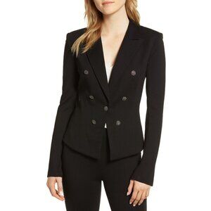 Bailey/44 Jonesin' Ponte Black Blazer Jacket Large